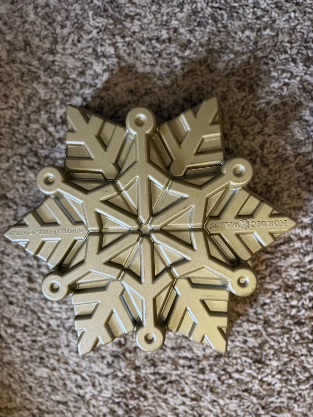 Nordic Ware decorative snowflake